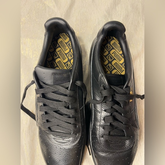 PUMA Black-Puma Team Gold GV Las Vegas shoes size 12 - Picture 5 of 9
